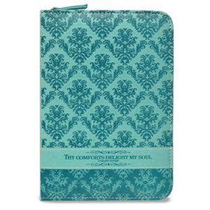 Psalm 94:19 Zipper Journal, Green - NEW